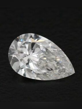 Pear Cut Lab Grown Loose Diamond - 1.51 CTW